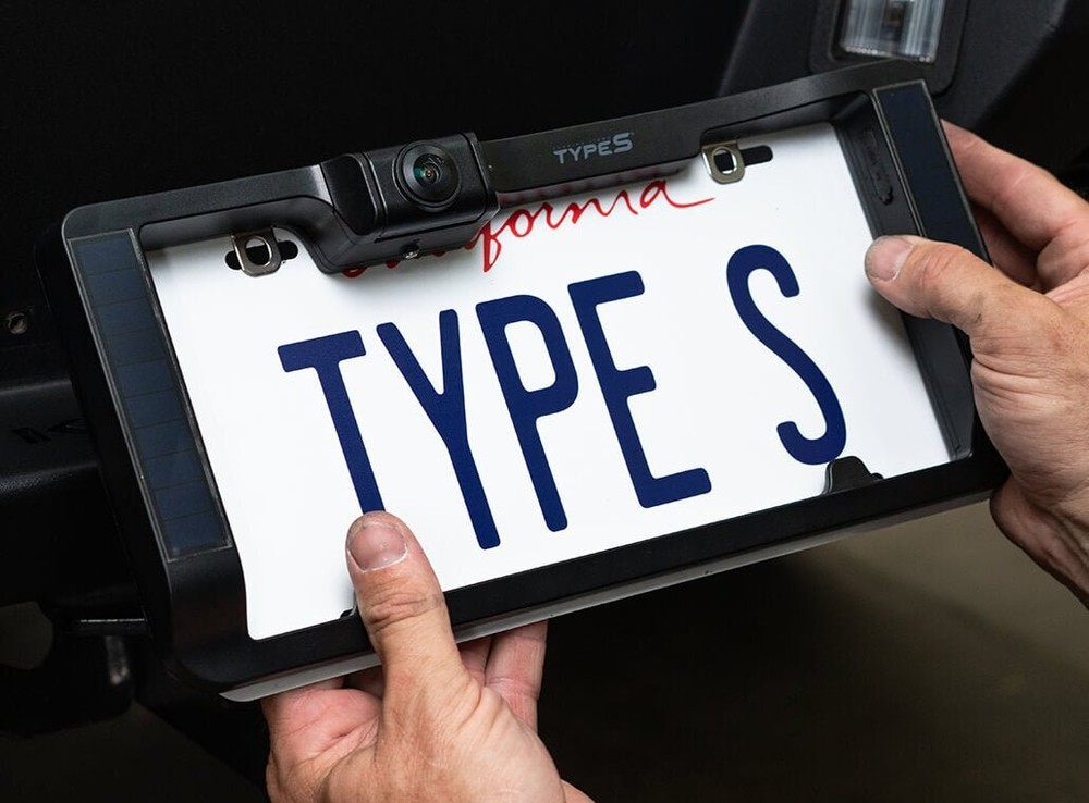 TYPE S Solar-Powered Wireless Backup Camera with Adjustable Lens to Enhance Rear