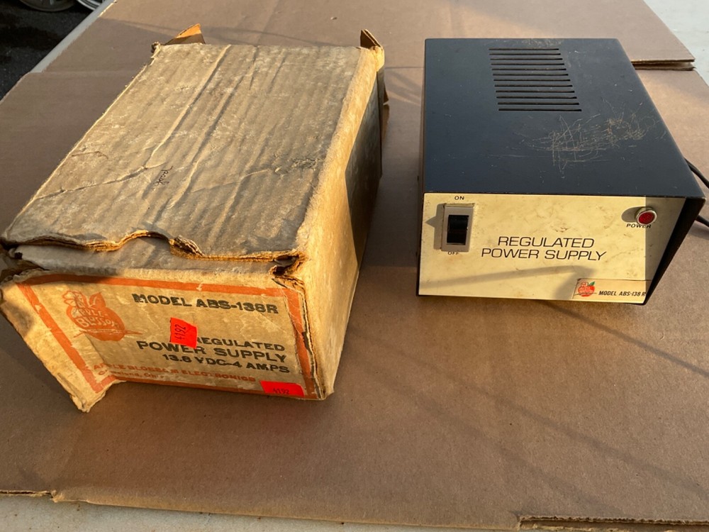 Apple Blossom Electronics Power Supply, 13.8 VDC-4 Amp