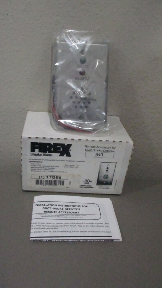 FireX 543 Remote Accessory for Duct Smoke Detector