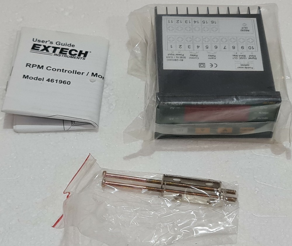 EXTECH 461960 RPM CONTROLLER/MONITOR