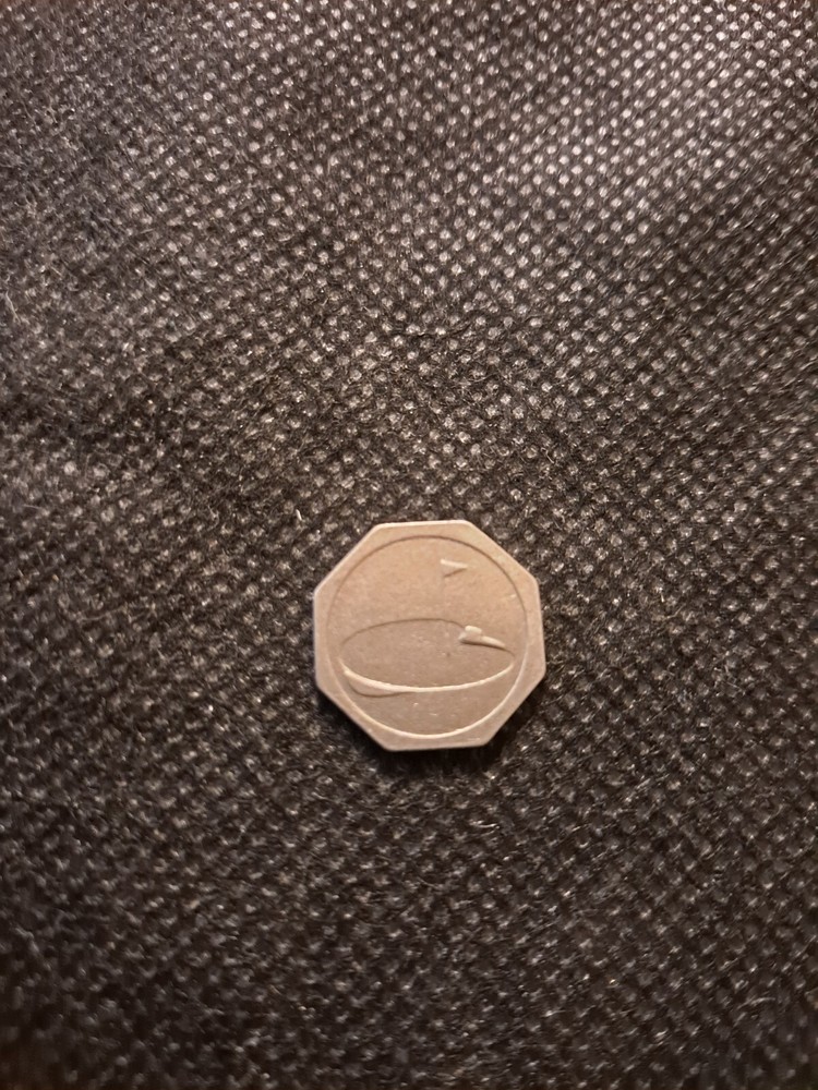 GOLF GREENS MARKER TOKEN! e7259UXX