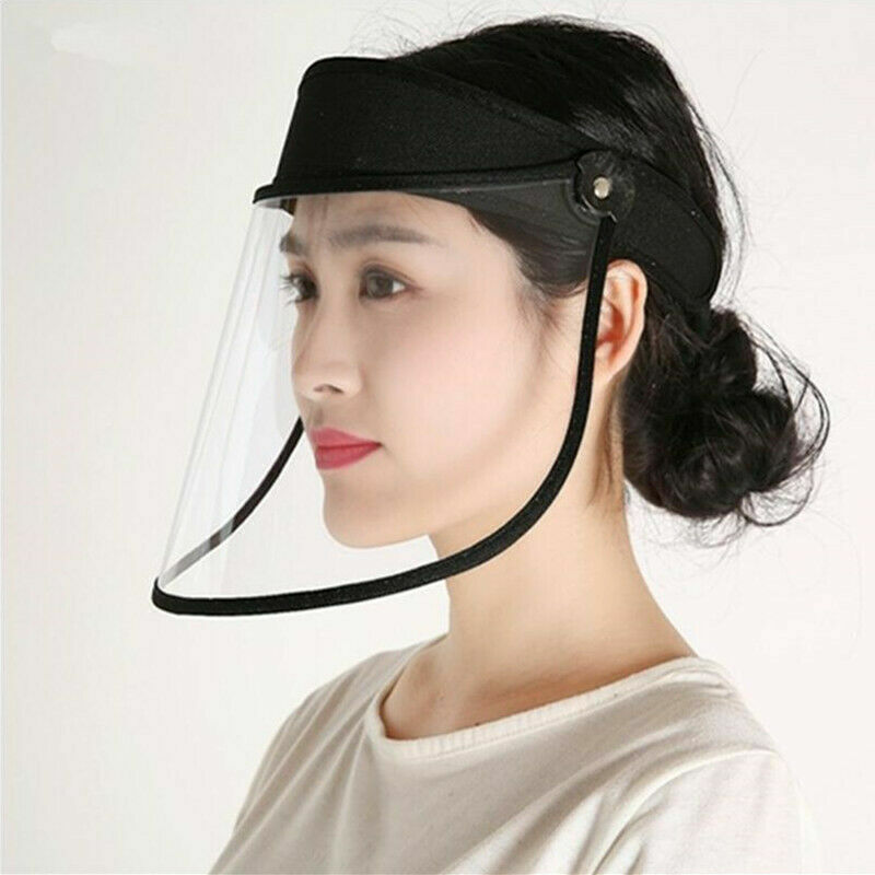 2 Pack Flip Up Face Visor Safety Shield Clear, Visor Splash Prevention Unisex.