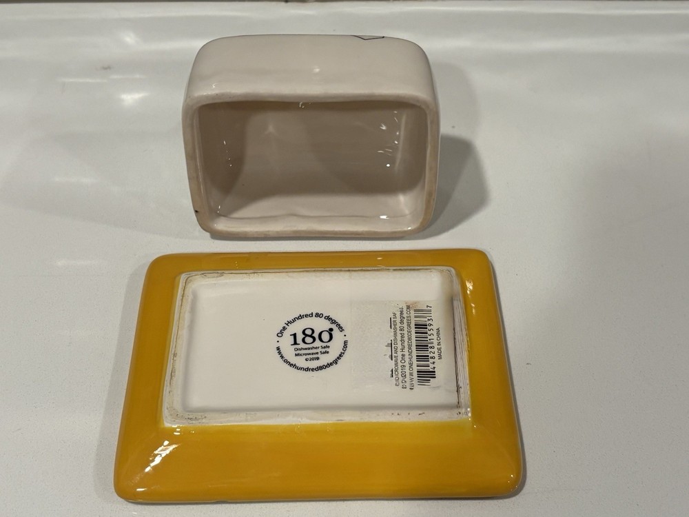 Ceramic Bee Butter Dish