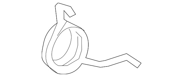 Genuine Volkswagen Spring 1K0-615-295