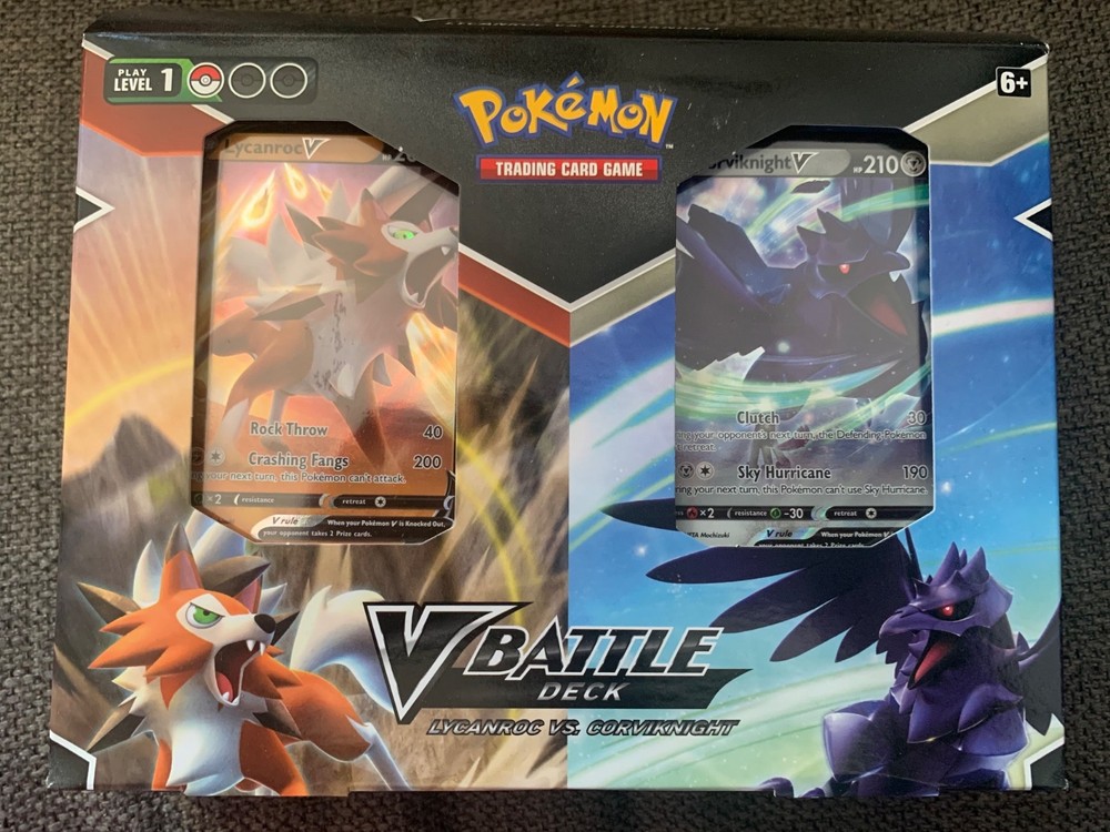 Pokémon TCG: V Battle Deck: Lycanroc vs. Corviknight