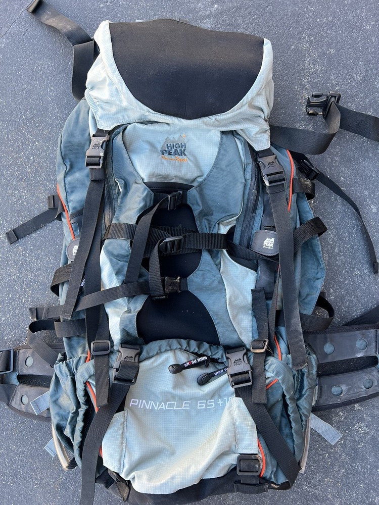 High Peak Pinnacle 65+10 Backpack Hiking