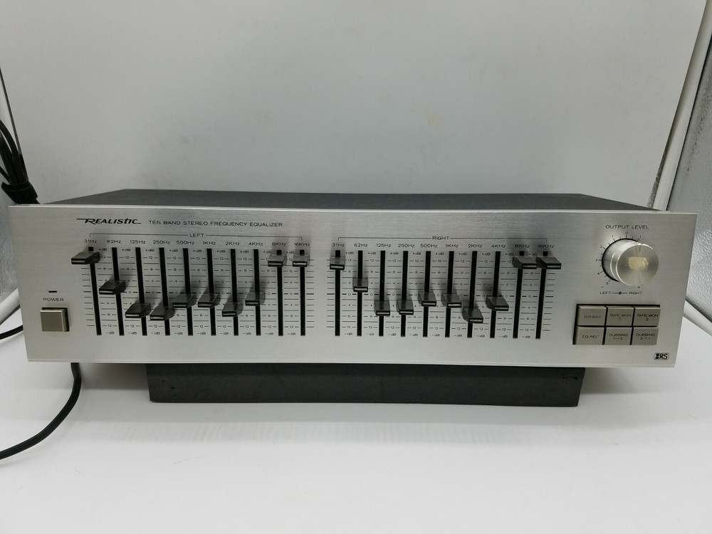 Vintage Realistic 31-2005  Equalizer.