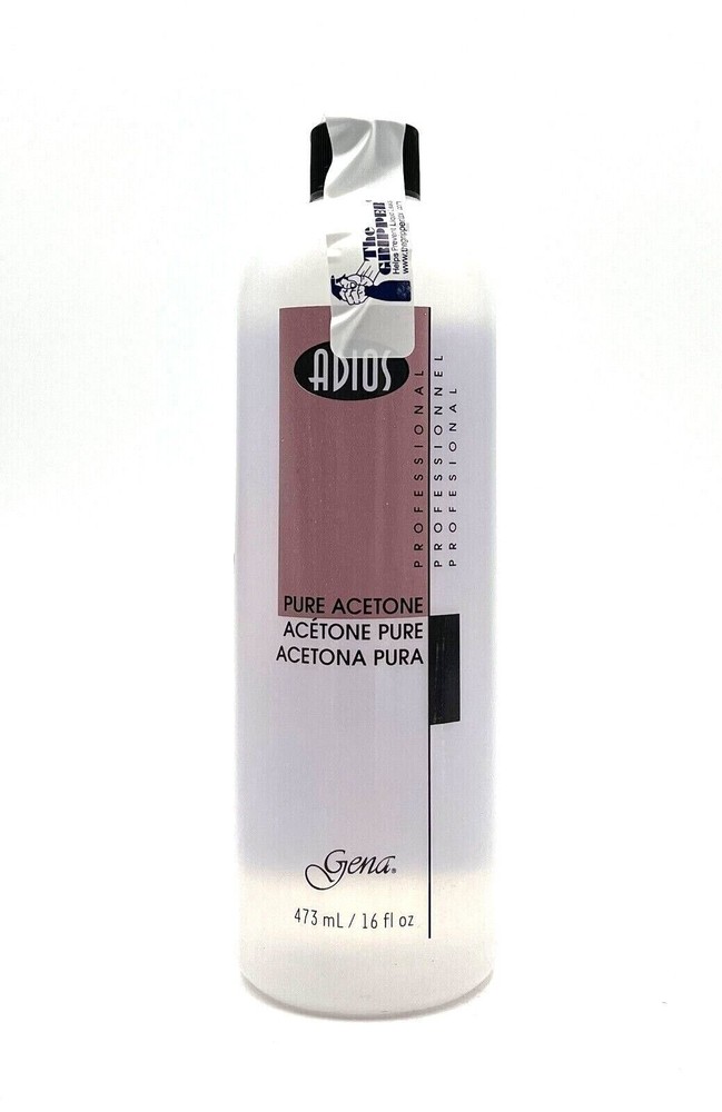 Gena Adios Professional Pure Acetone 16 oz