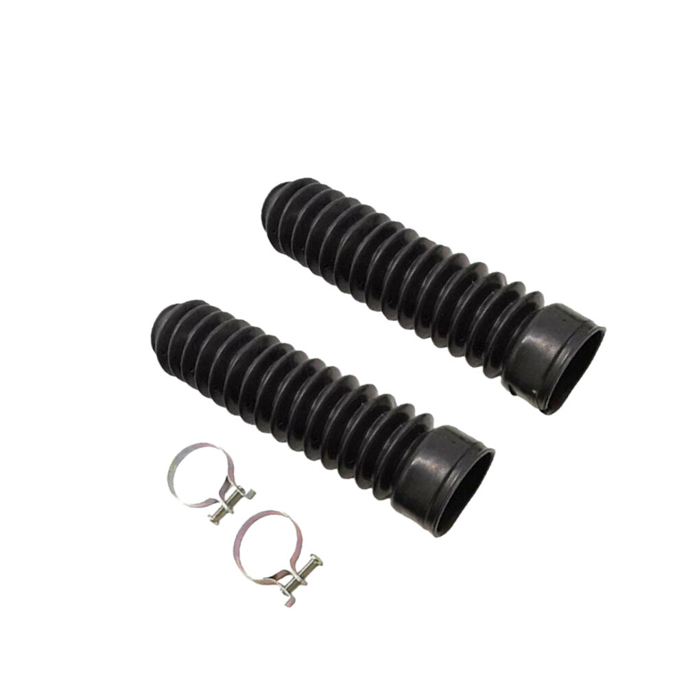 2PCS 35mm Motorcycle Fork Rubber Gaiter Boots Front Fork Shock Absorber CoverEU0