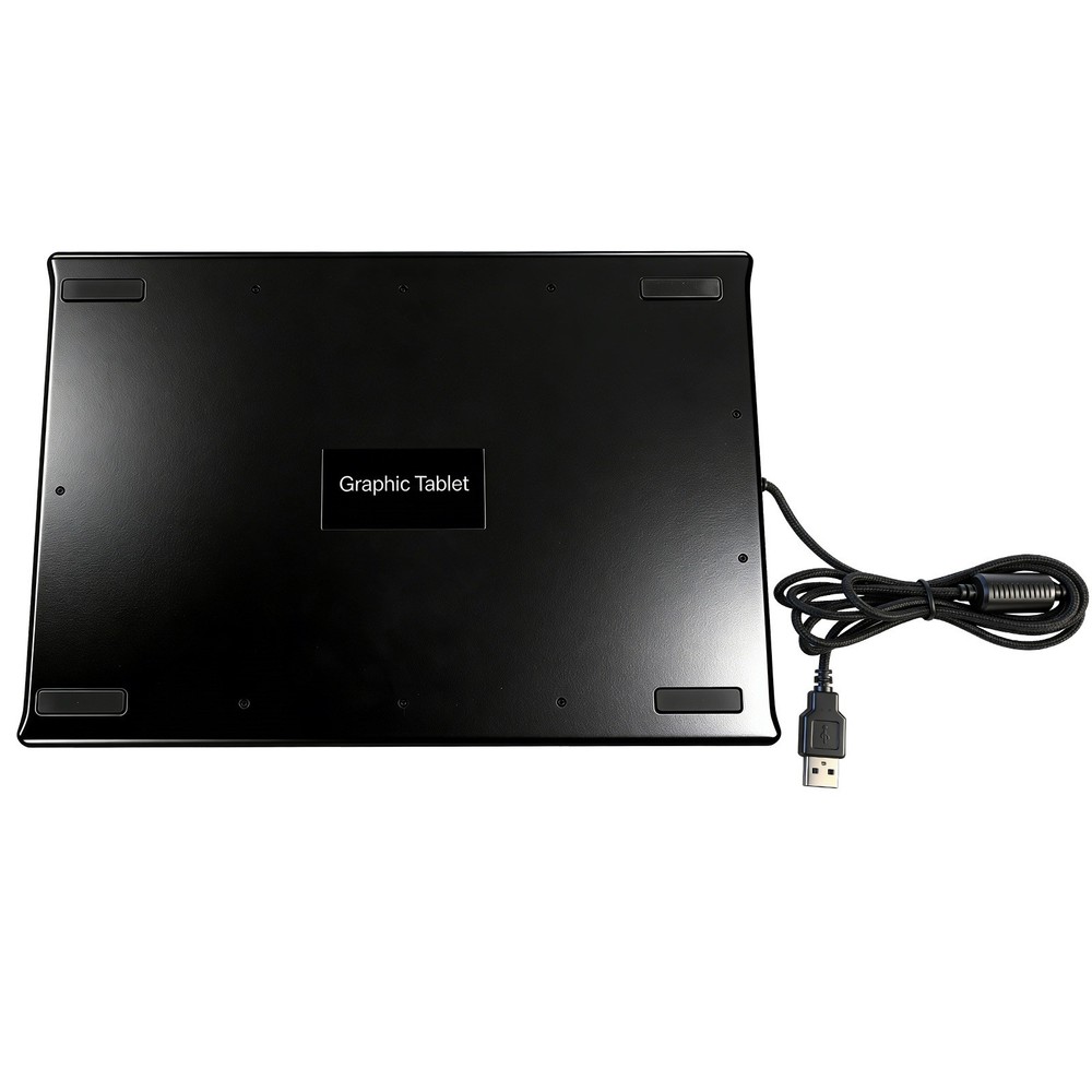 Drawing Tablet Large Area Graphics for Windows/Android/Mac+60°Tilt-Sensitive Pen