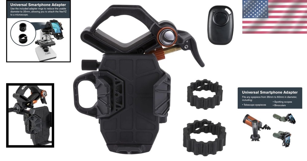 Universal Phone Mount for Binoculars & Scopes