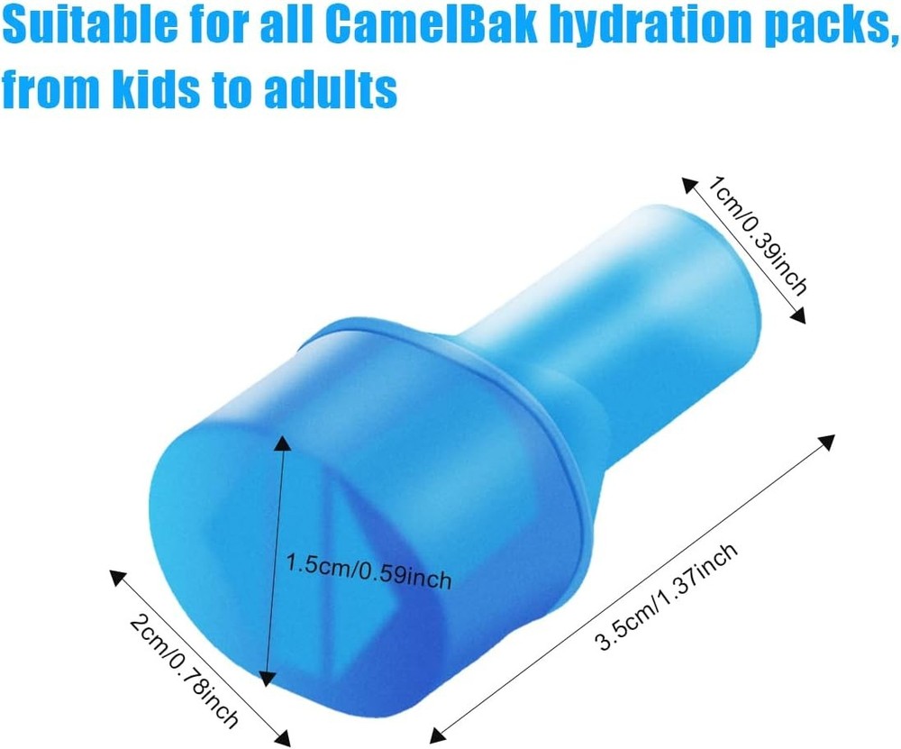 Big Bite Valve Replacement Mouthpiece Water Hydration Bladder Valve 4 Pack