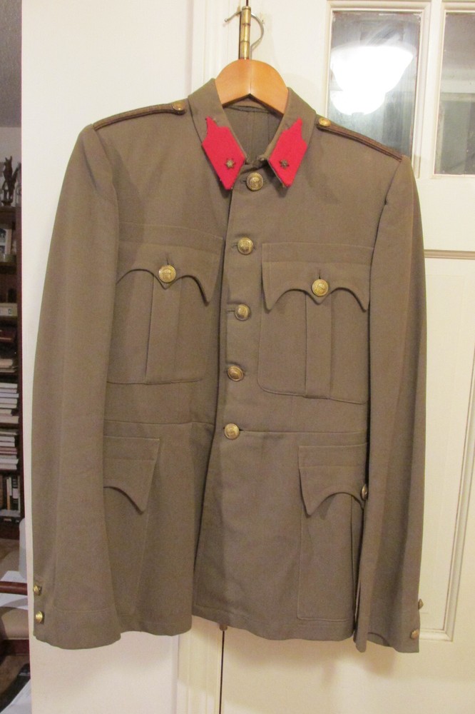 Early ww2 Hungarian artillery mans tunic Axis powers