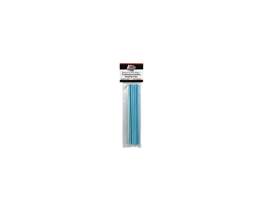 Alpha Abrasives 1/8" Professional Sanding Files - Medium [ALB0306]