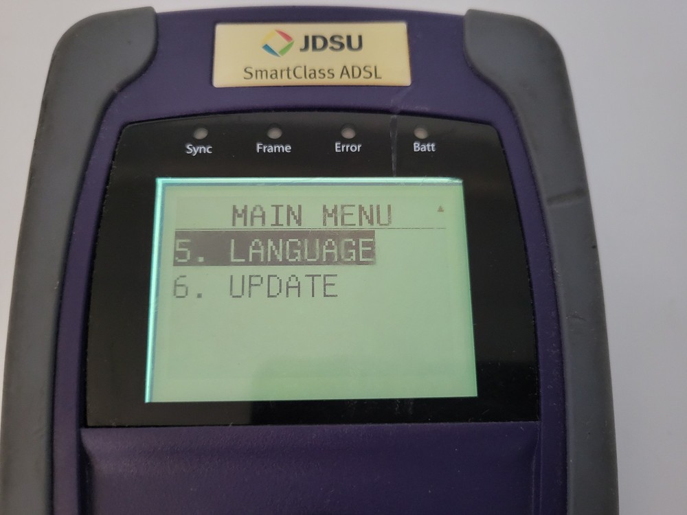 JDSU SmartClass ADSL & IPTV Tester Parts (Powers On)