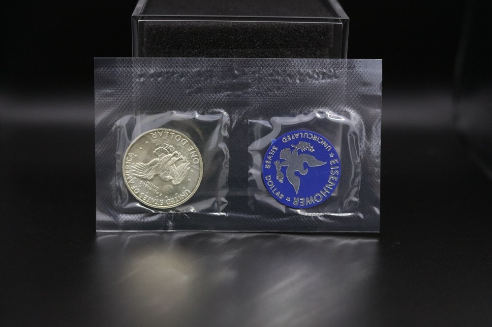 1972 Eisenhower Uncirculated Silver Dollar - S |IA