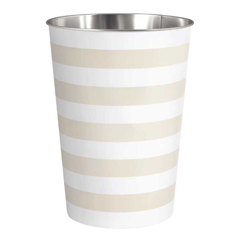 Mainstays Stripe Waste Can