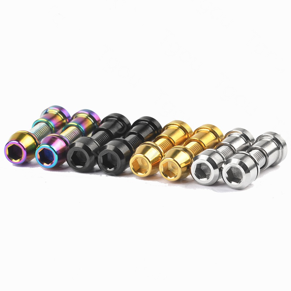 Titanium Screws M5x16/18/20 Handlebar Bolt Counter Locking Rear Fork Locking Nut