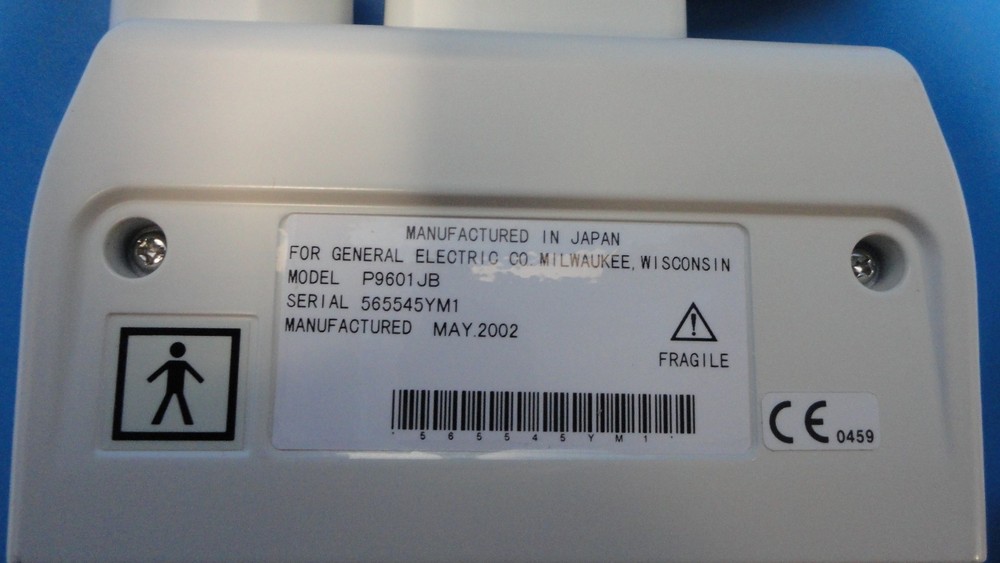 2002 GE LT Linear Array 7.5 MHz Intraoperative / Vascular Probe w/ Case ~ 7137