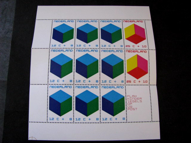 Netherlands Stamp Sheet Scott # B468 Never Hinged Unused Lot 2