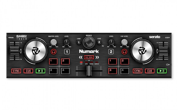 Numark DJ2GO2 Touch – Compact 2 Deck USB DJ Controller For Serato
