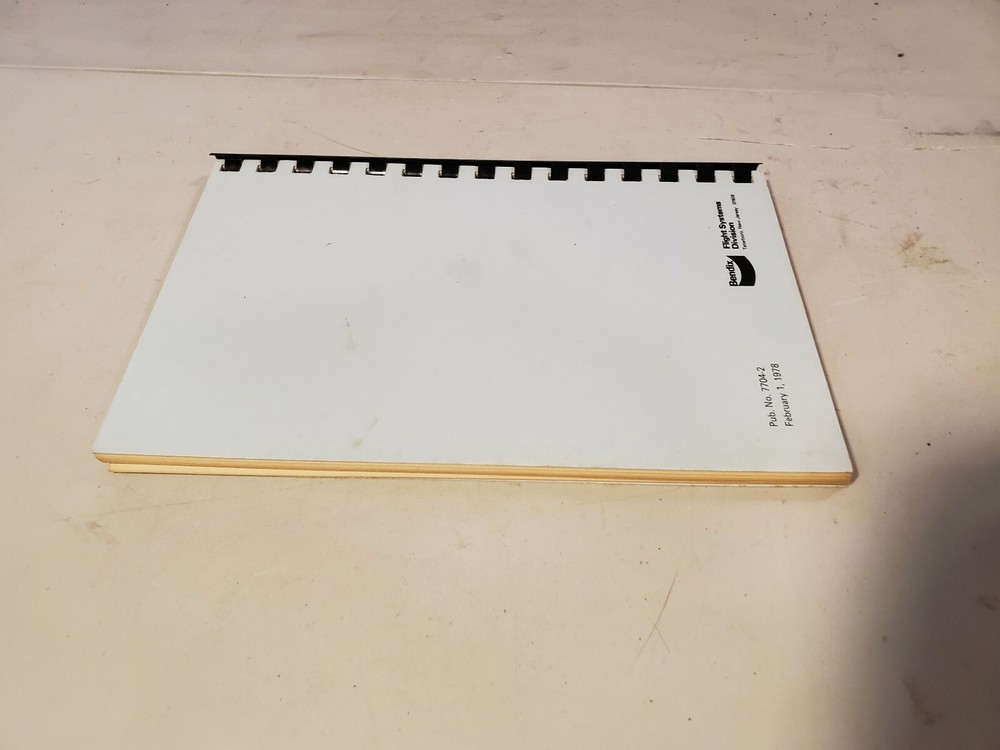 Bendix Omega Navigation System Pilot's Handbook ONS-25-3 ONS-25-4