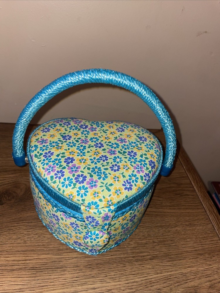 Heart shaped Sewing Organizing Basket