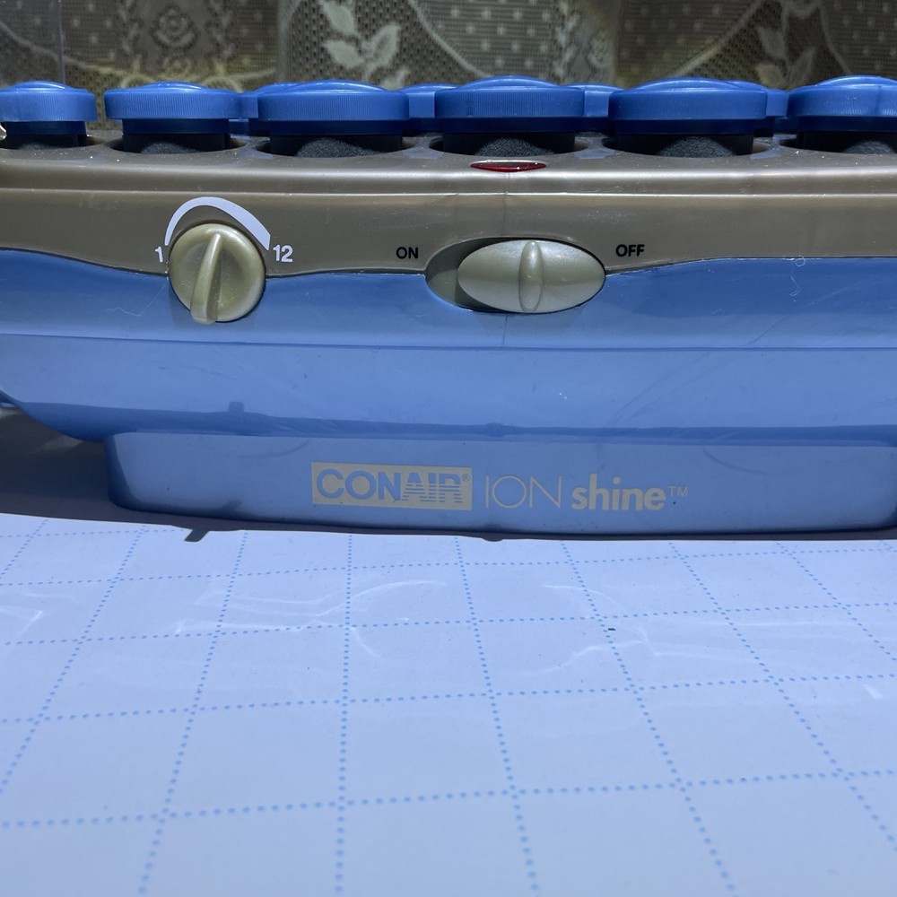 Conair Ion Shine Hot Rollers Jumbo Medium Curl Style 20 Rollers Tested