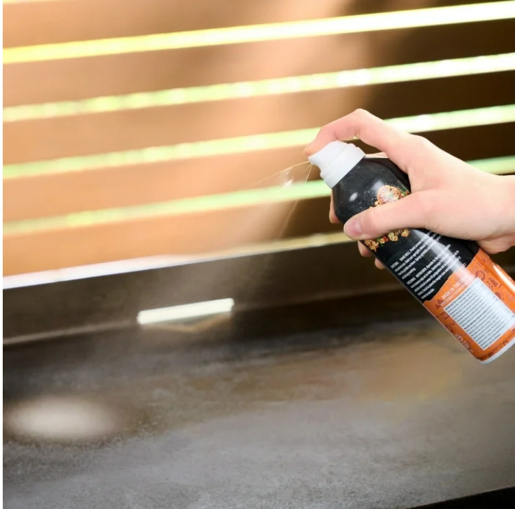 Blackstone Non-Stick Griddle Spray Aerosol Container, Designed to Cook, Protect