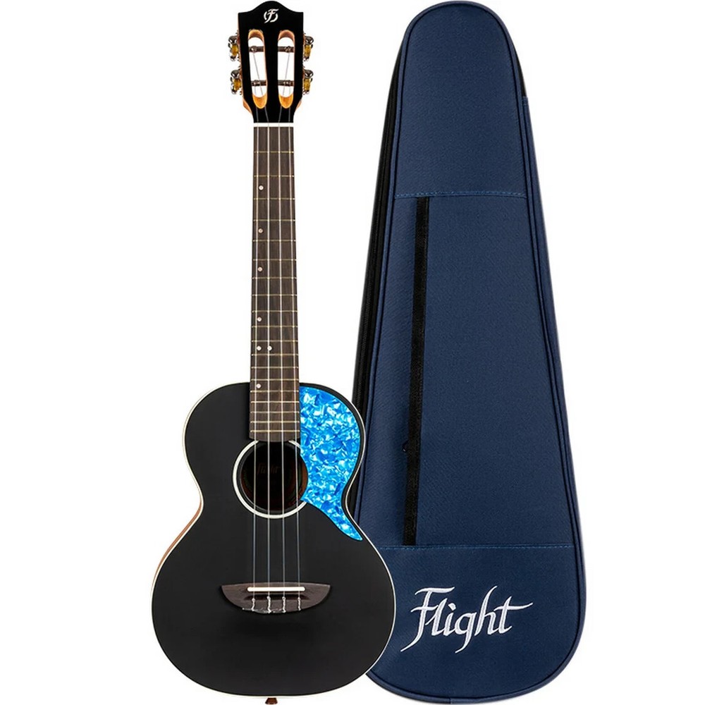 Flight Iris BK Tenor Solid Top Mahogany Ukulele