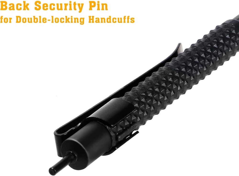 Compact Polymer Handcuff Keys - Quick Access Design for Tactical Gear - 2 Pack