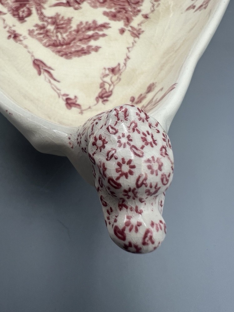Mason’s Watteu England Transferware Dragon Head Bowl Triangle Ironstone