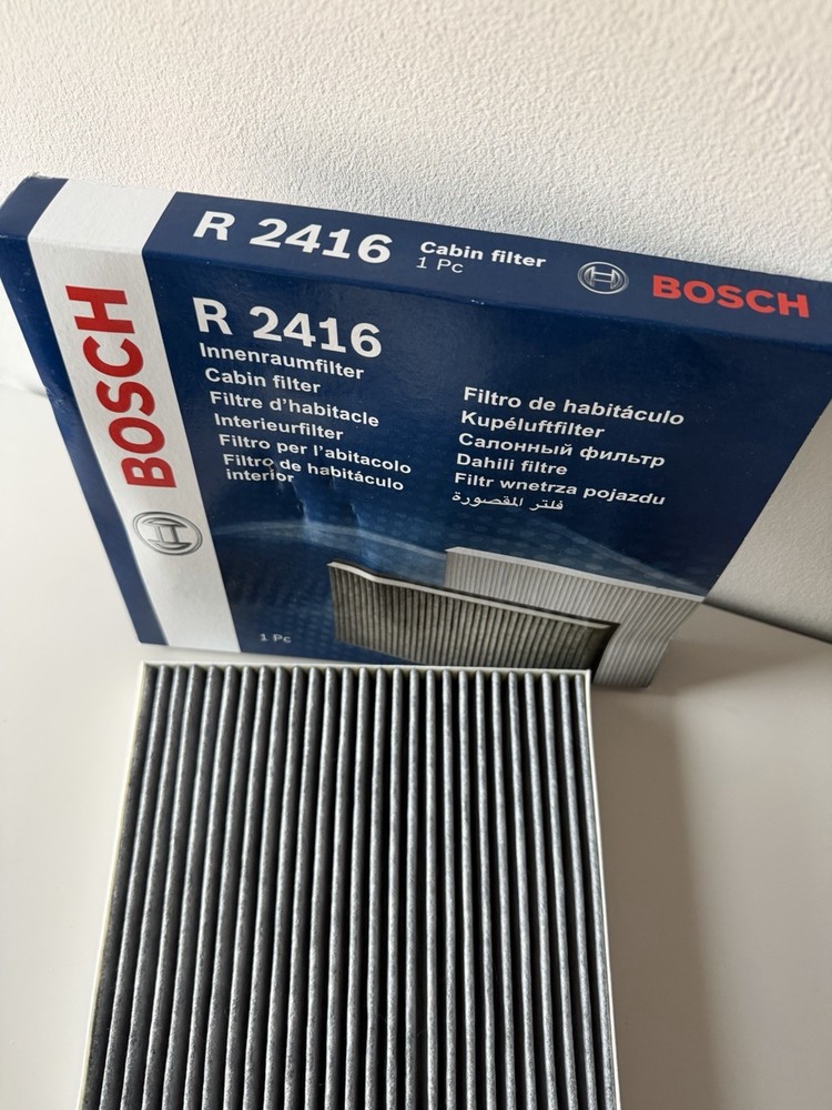 Bosch R2416 Activated Carbon Cabin Replacement Filter