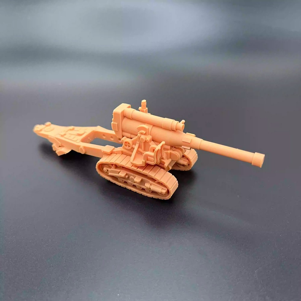 1/72 B4 howitzer Model 3D Printing Model