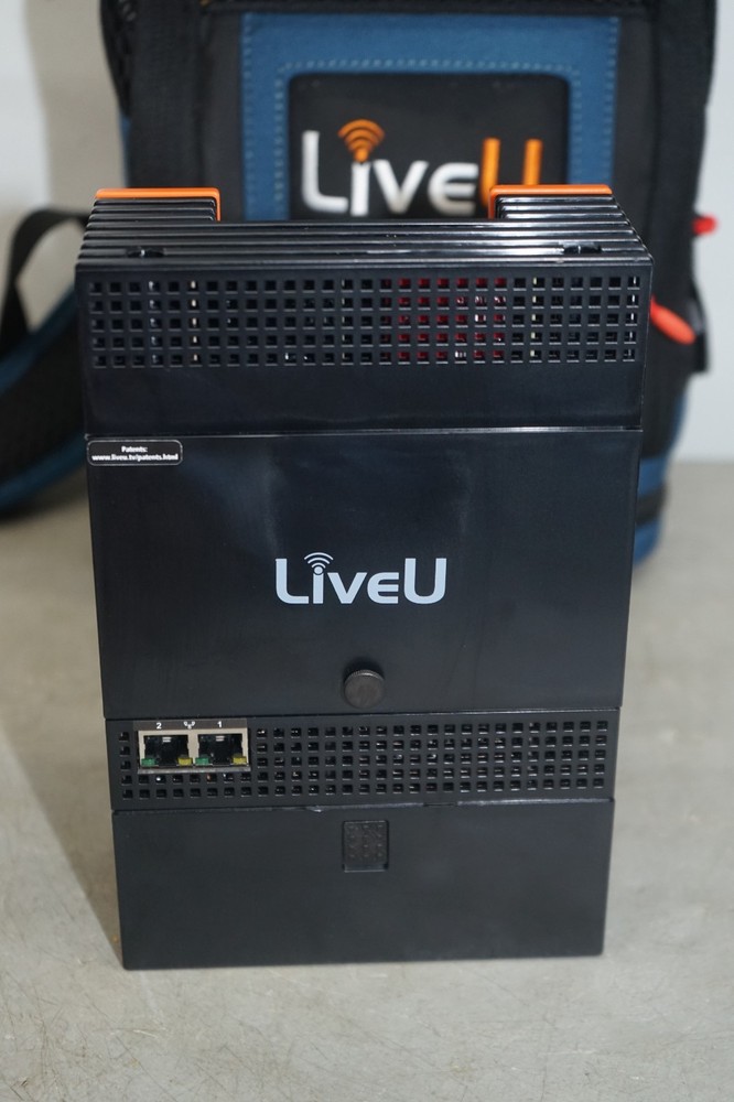 ^ LiveU LU600 Livestreaming Encoder W/ HEVC 4K-SDI Module #X5363