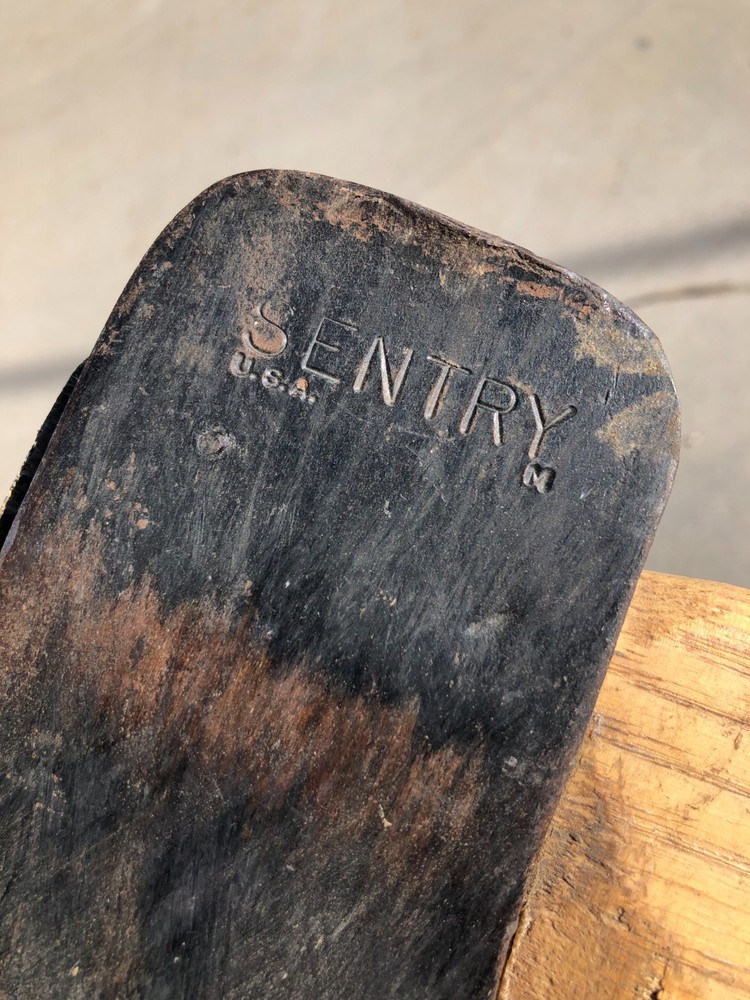 VINTAGE SENTRY USA AXE WITH HANDLE