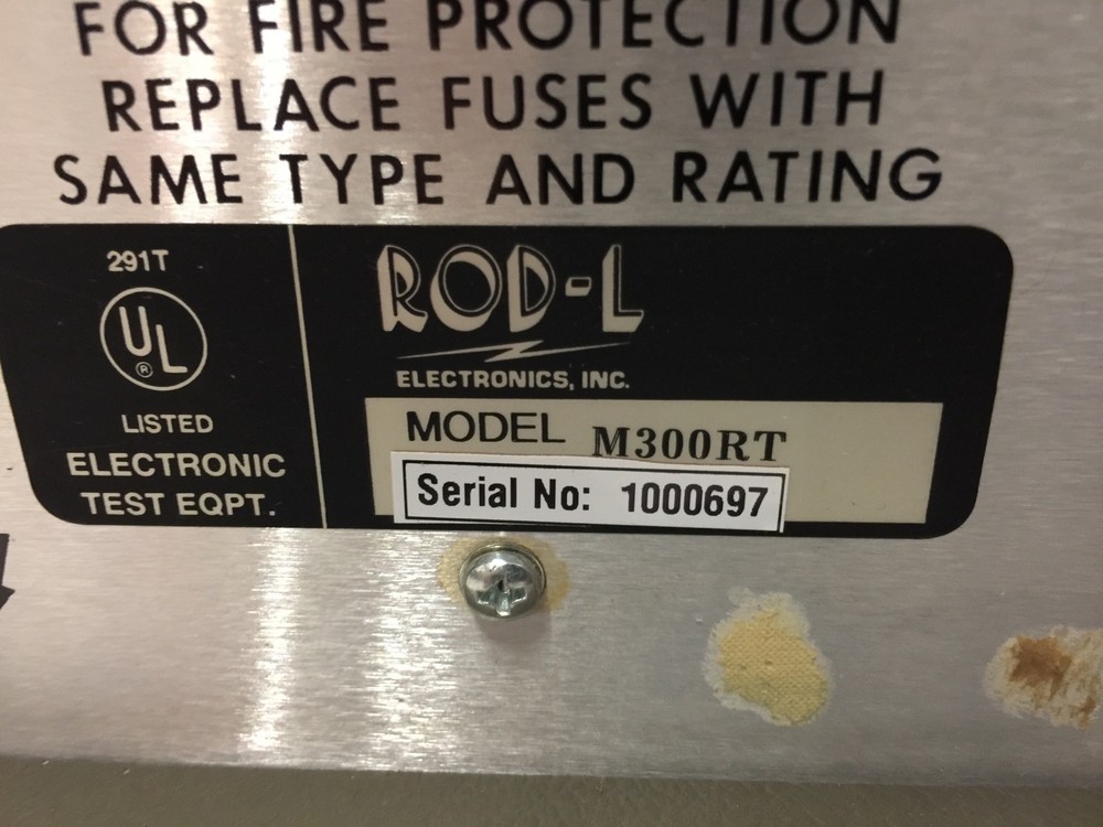 ROD-L Electronics M300RT Resistance Tester Meter