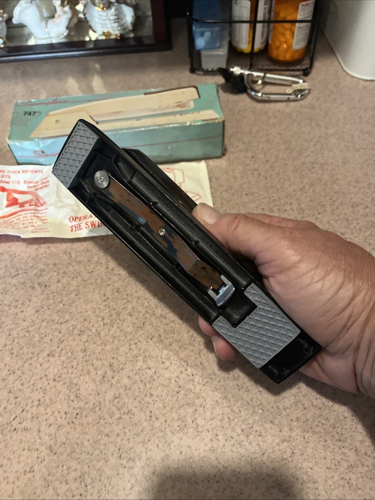 Vintage Black Swingline Stapler Model #747 Heavy Duty Pre Owned