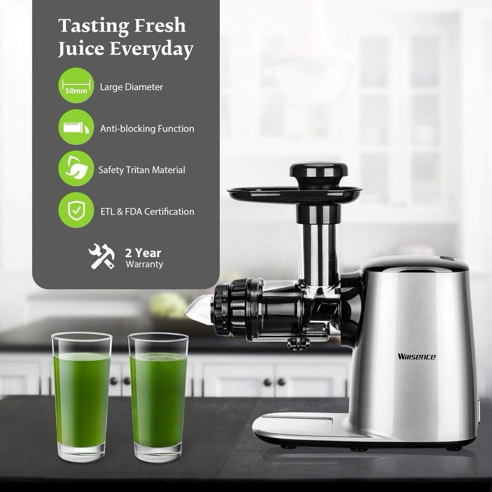Willsence Slow Masticating Juicer Extractor with 5 Mode Adjustment