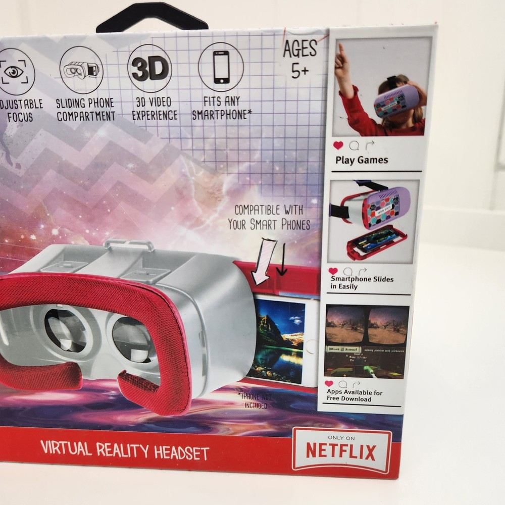 Project Mc2 VIRTUAL REALITY HEADSET 3D Smartphone Compatible NEW