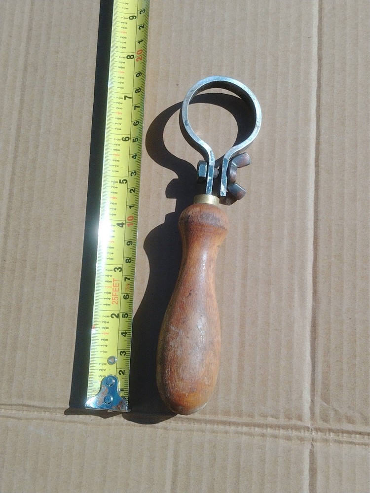 🇬🇧 VINTAGE NEWALL POWER or HAND TOOL SIDE HANDLE WOODEN HANDLE