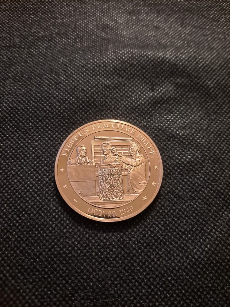 FIRST U.S. PEACETIME DRAFT TOKEN! e7684UXX
