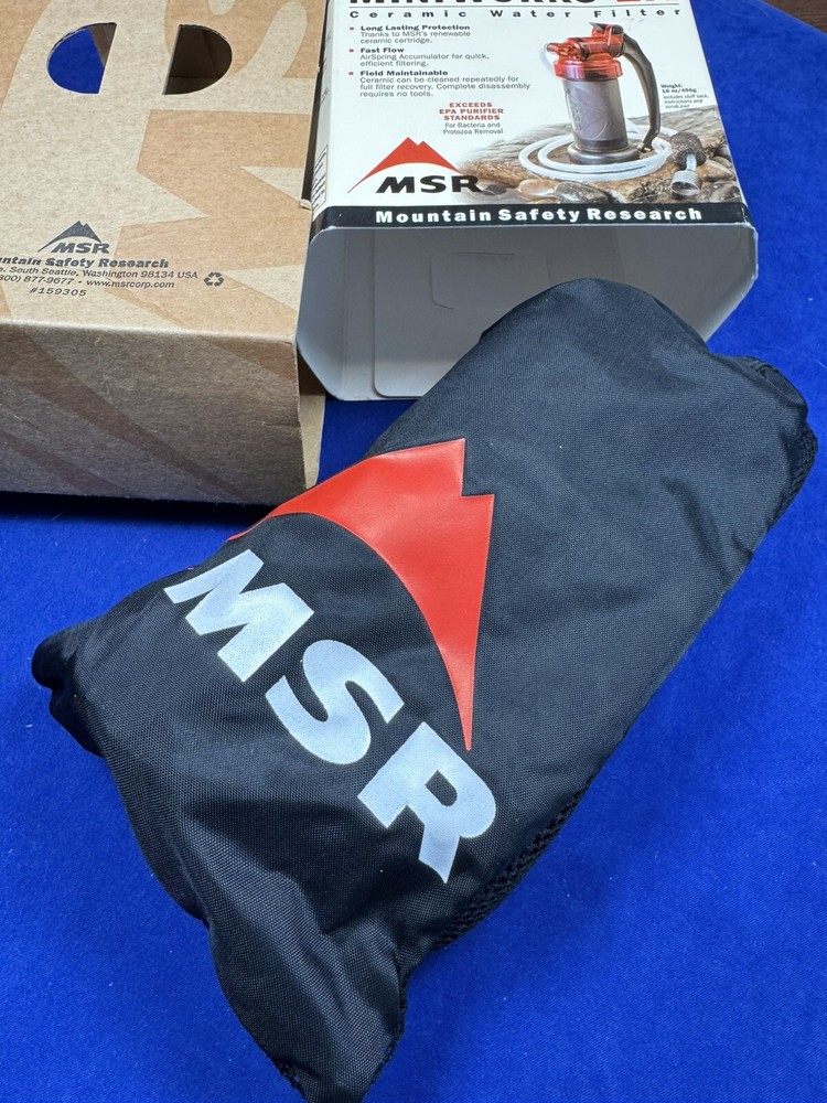 MSR MiniWorks EX Ceramic Water Filter System