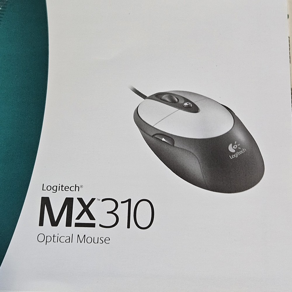 Logitech MouseWare CD 9.79 Software 2004 Windows Mac Disk & Instructions