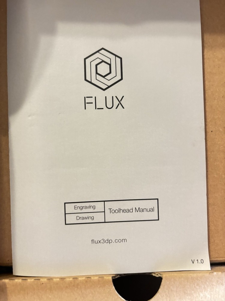 FLUX Laser Engraver And Drawing Tool head By Delta