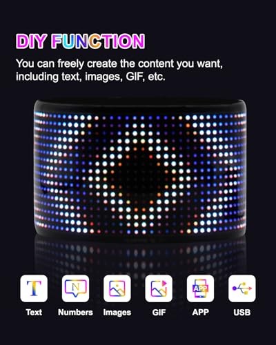 Programmable LED Scrolling Sign - Display Board with 15" x 4" Full Color