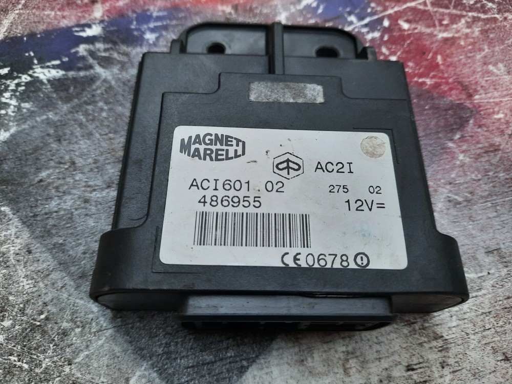 Piaggio B125 key ignition ecu