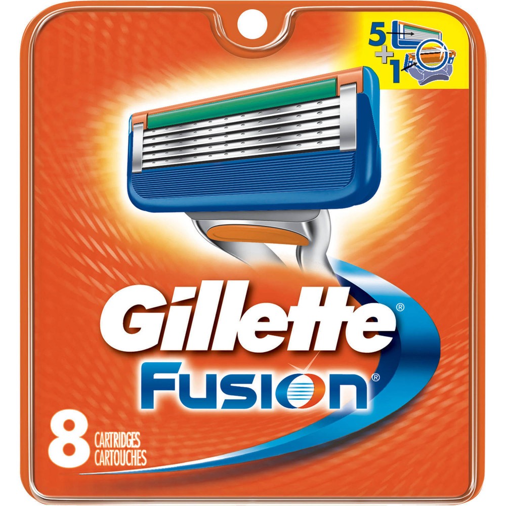 Gillette Fusion Cartridges 8 Each