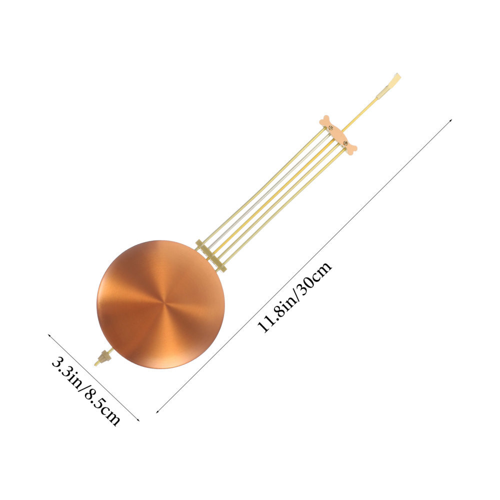 Metal Long Clock Pendulum Replacement Parts for Wall Clocks