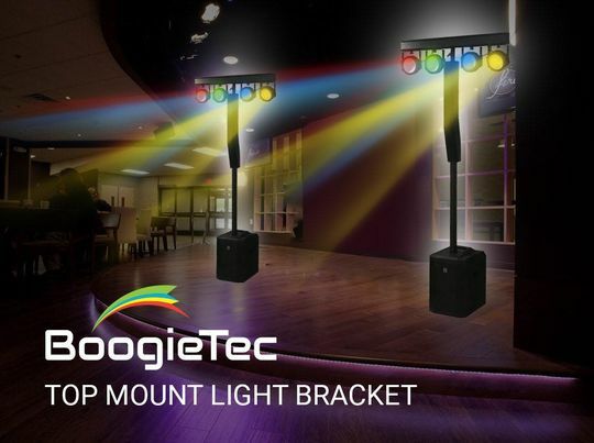 BoogieTec EV Evolve 30 Top Mount Light Bracket (qty of 2)